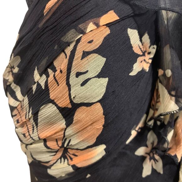 Vintage Spense Womens Y2K Fairy Babydoll Silk Halter Top S Romantic Floral Boho - Picture 3 of 5